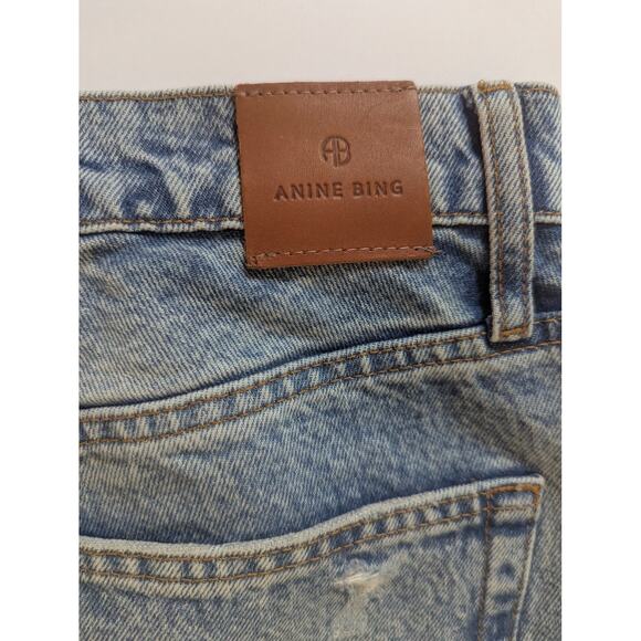 ANNIE BING GAVIN RELAXED STRAIGHT BLUE RESERVIOR SIZE 30 - Picture 7 of 12
